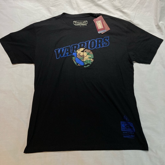 Mitchell & Ness Golden State Warriors T-shirt! Size XL, NWT! - Picture 1 of 5